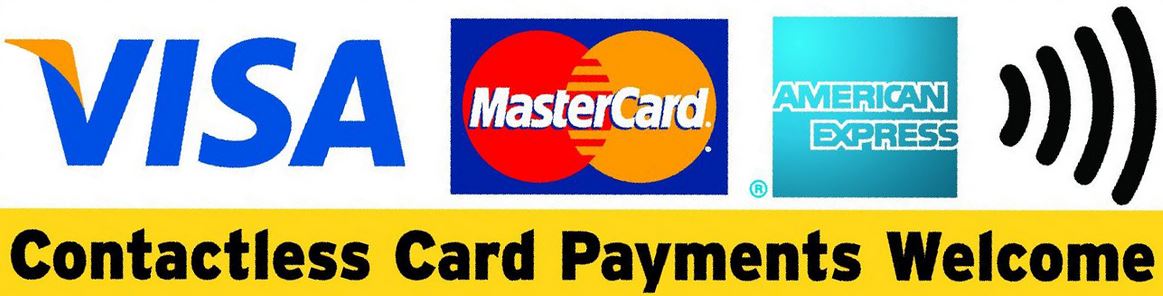 Card payments available at Cabelo hair salon
