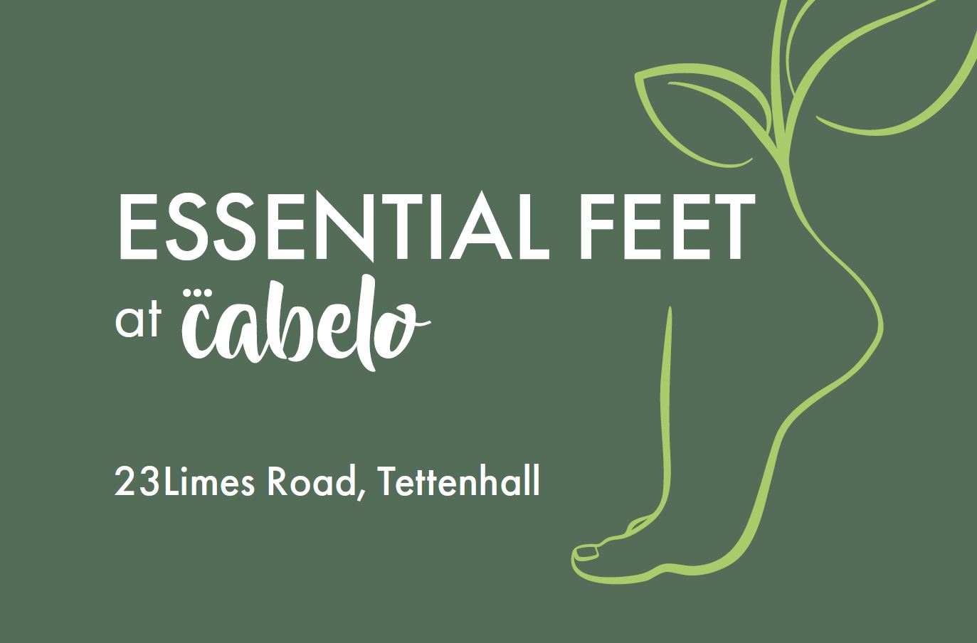 Footcare treatment at Cabelo in Tettenhall Wolverhampton